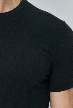 Ensemble décontracté texturé tshirt short