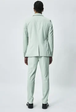 Ensemble de costume croisé ceinture à noué
