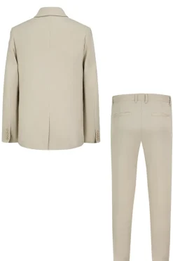 Ensemble de costume croisé ceinture à noué