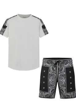 Ensemble détente avec accents de paisley