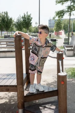 Ensemble enfant chemise et short