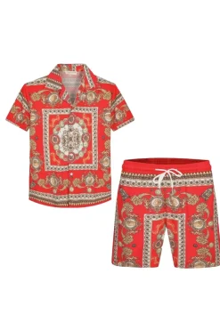 Ensemble enfant chemise et short