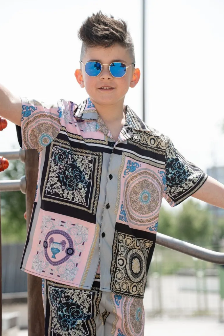 Ensemble enfant chemise et short