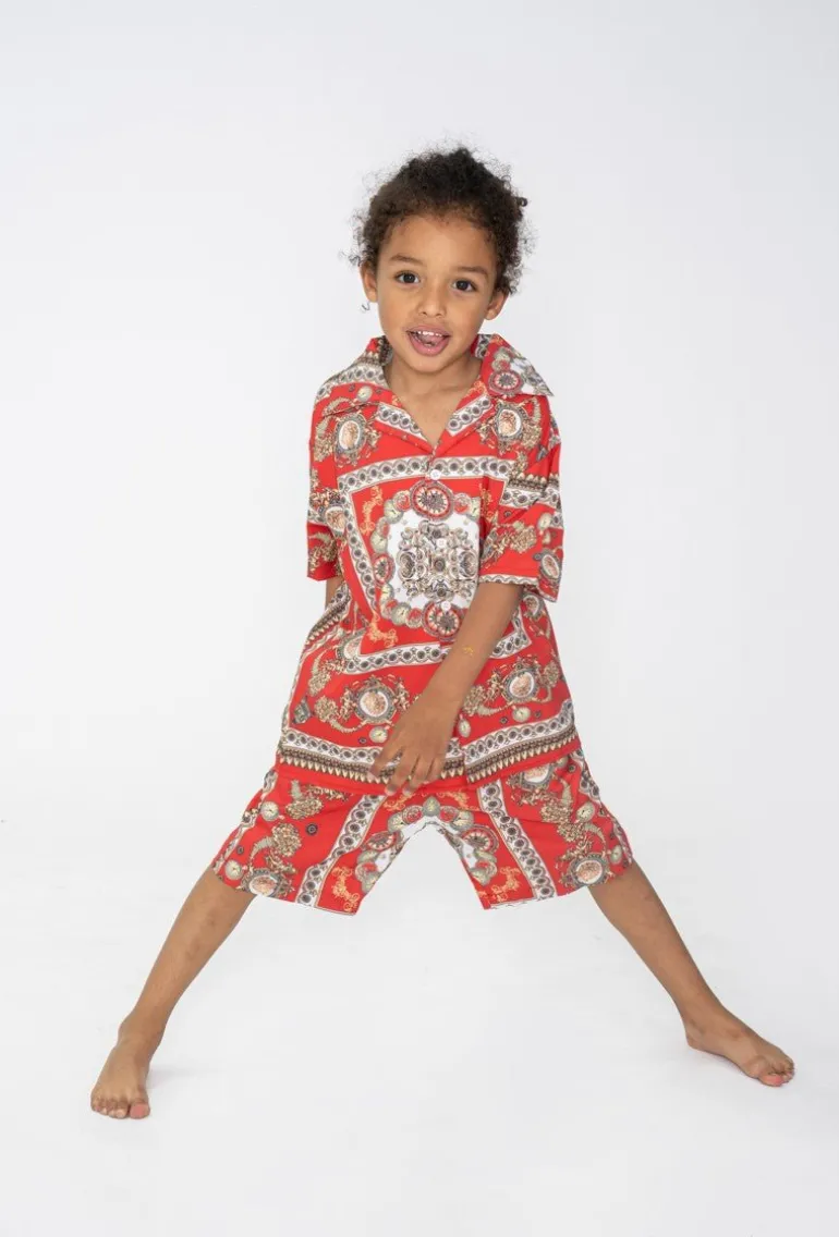 Ensemble enfant chemise et short