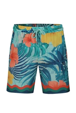 Ensemble exotique aux motifs vifs