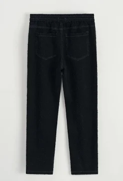 Ensemble jean effet bouloche