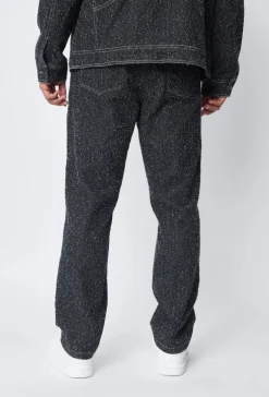 Ensemble jean effet bouloche