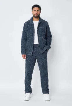 Ensemble jean effet bouloche