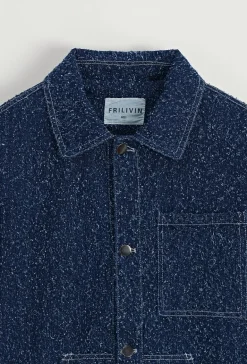 Ensemble jean effet bouloche