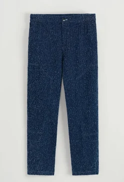 Ensemble jean effet bouloche
