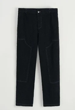 Ensemble jean effet bouloche