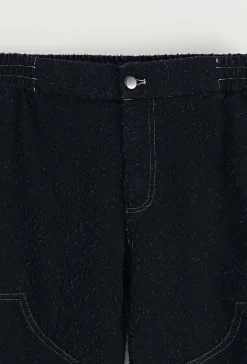 Ensemble jean effet bouloche