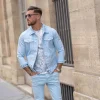 Ensemble jean veste pantalon