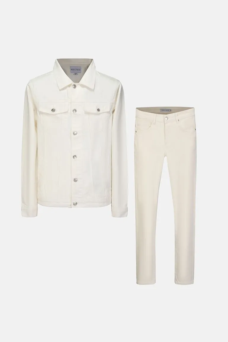 Ensemble jean veste pantalon