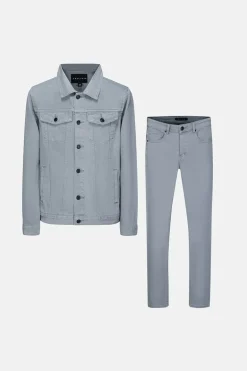 Ensemble jean veste pantalon