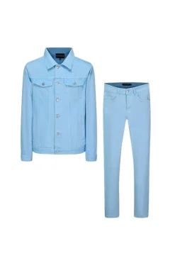Ensemble jean veste pantalon