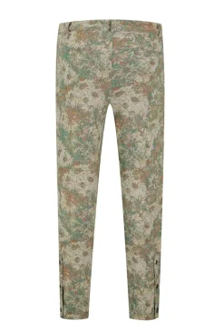 Ensemble oversize chemise pantalon à motif fleuri