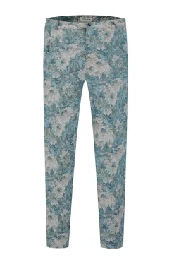 Ensemble oversize chemise pantalon à motif fleuri