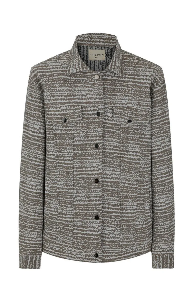 Ensemble oversized à motifs abstraits