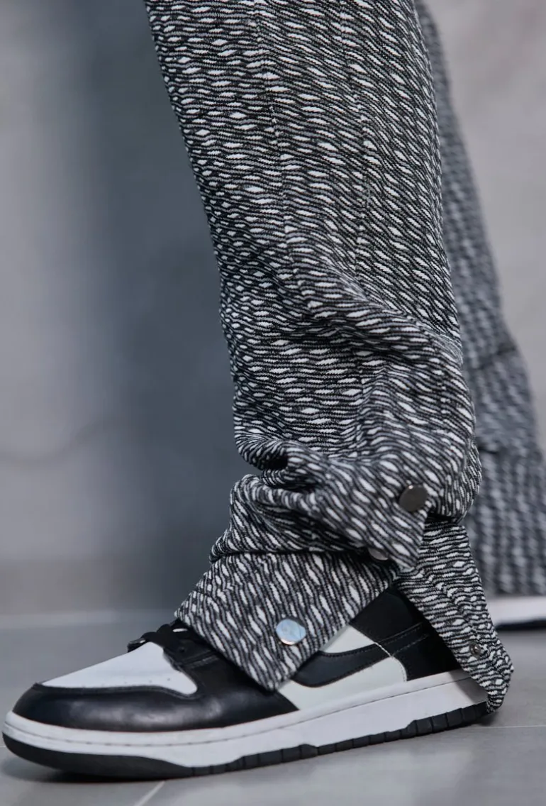 Ensemble oversized à motifs abstraits