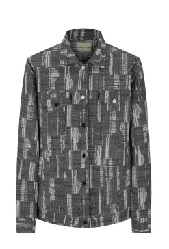 Ensemble oversized à motifs abstraits