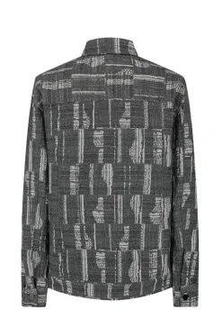 Ensemble oversized à motifs abstraits