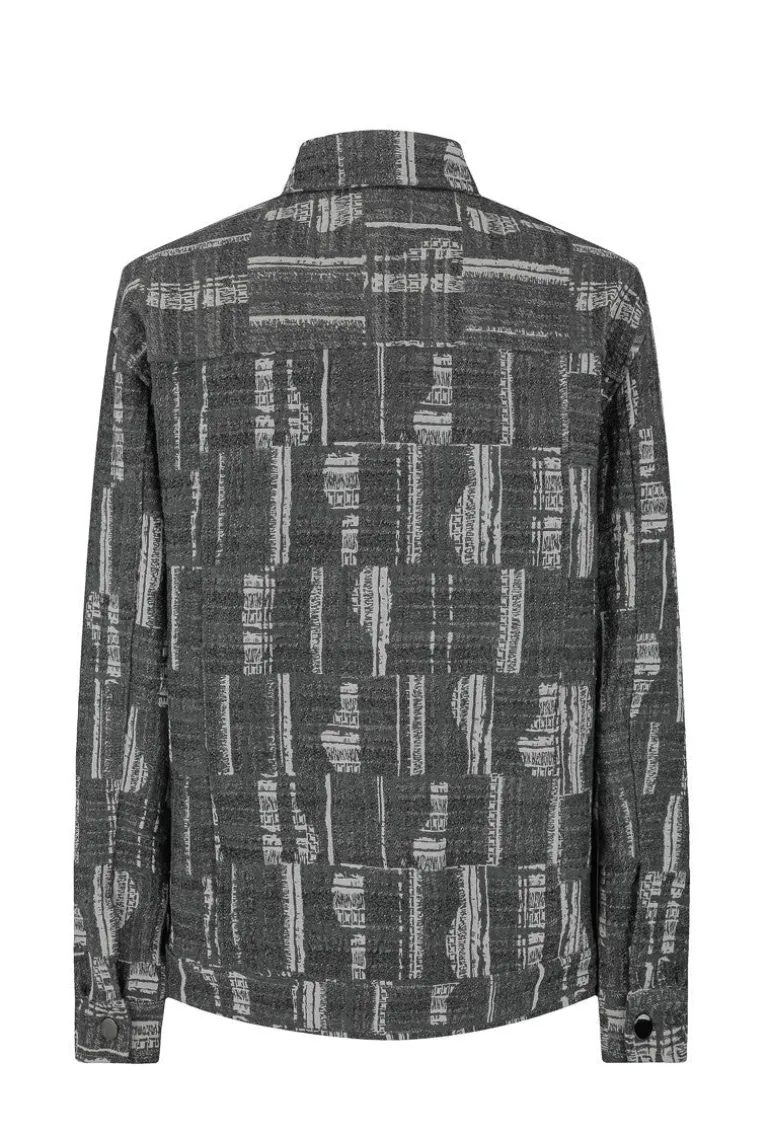 Ensemble oversized à motifs abstraits