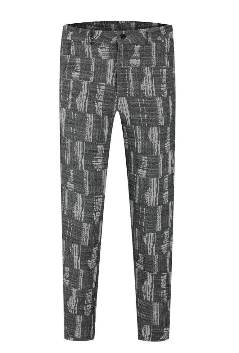 Ensemble oversized à motifs abstraits