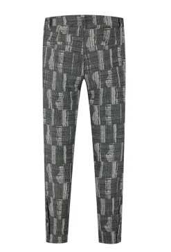 Ensemble oversized à motifs abstraits
