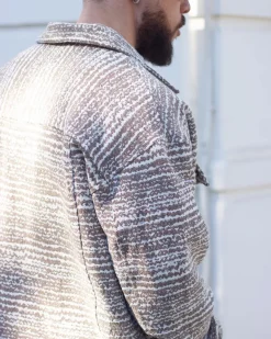 Ensemble oversized à motifs abstraits