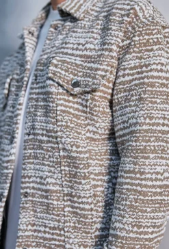 Ensemble oversized à motifs abstraits