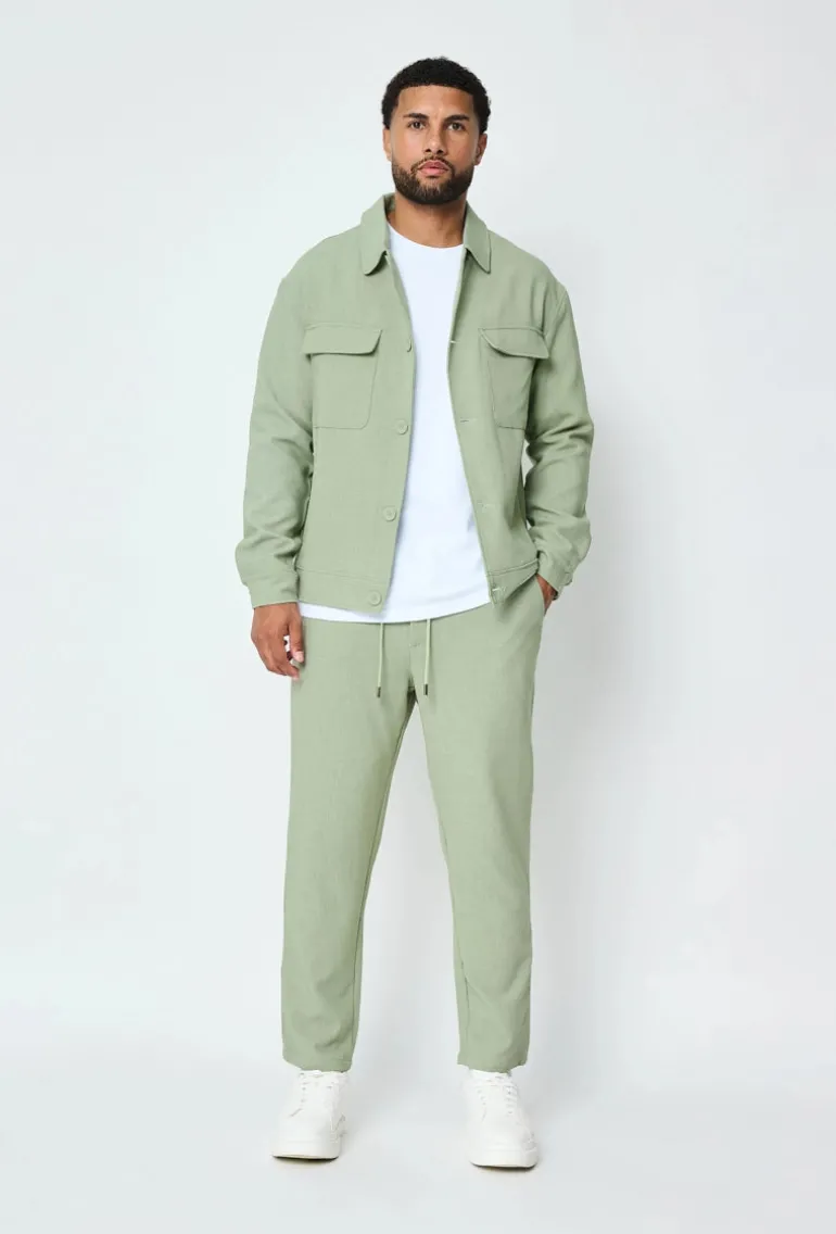 Ensemble pantalon uni