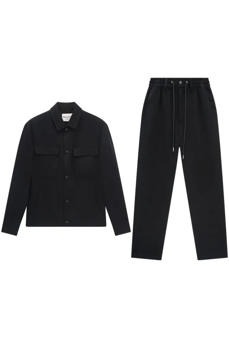 Ensemble pantalon uni