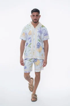 Ensemble pastel floral élégant