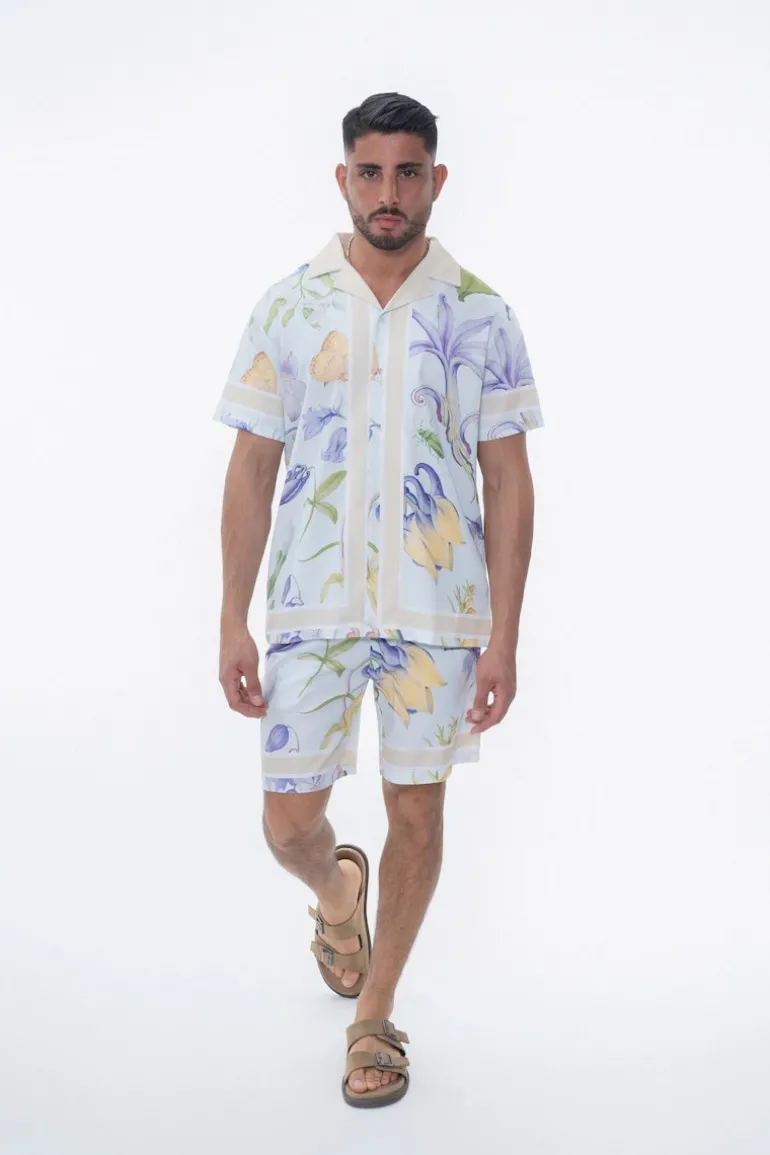 Ensemble pastel floral élégant