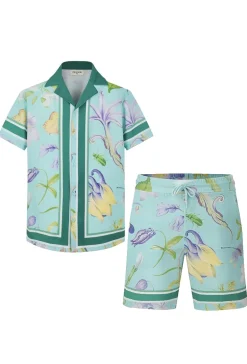 Ensemble pastel floral élégant