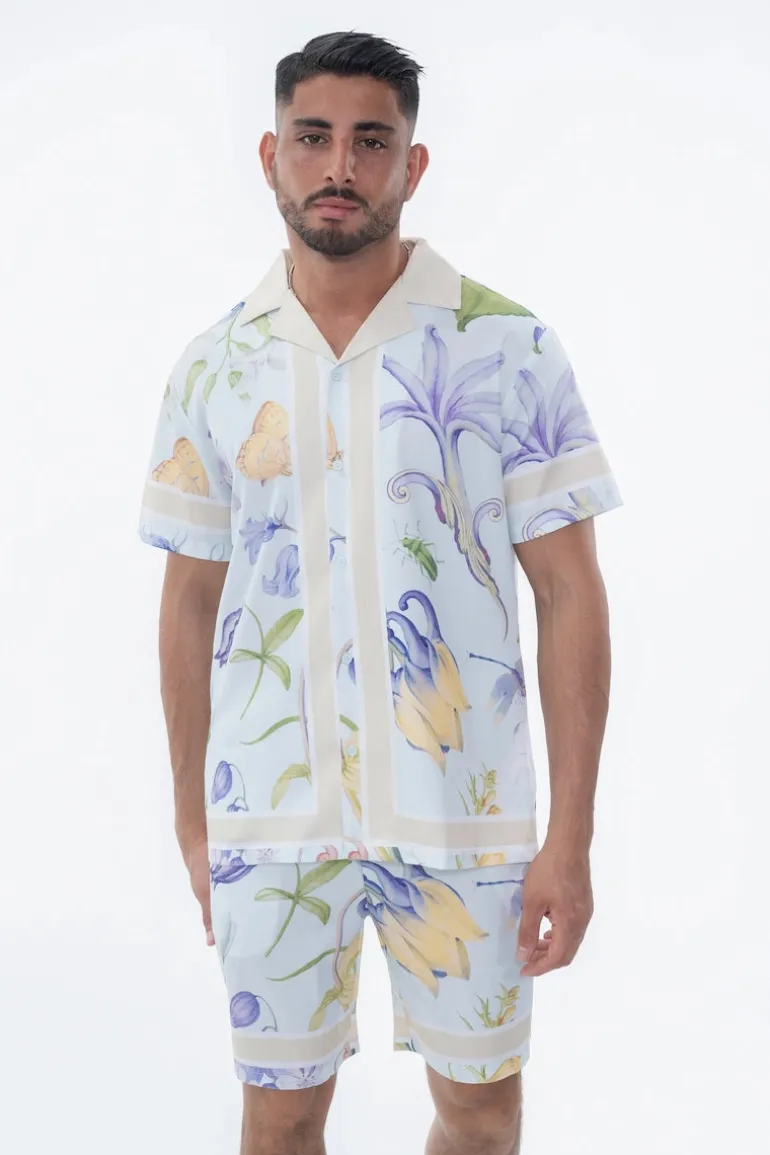 Ensemble pastel floral élégant