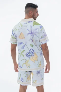 Ensemble pastel floral élégant