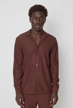 Ensemble plissé chemise et pantalon