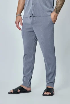 Ensemble plissé chemise pantalon