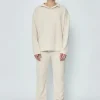 Ensemble plissé t shirt et pantalon
