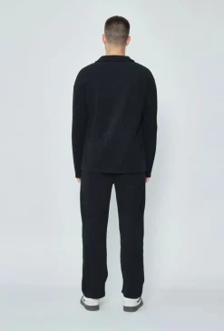 Ensemble plissé t shirt et pantalon