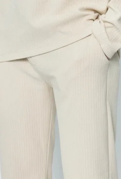 Ensemble plissé t shirt et pantalon