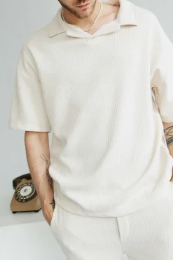 Ensemble plissé t-shirt et pantalon