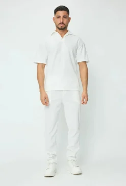 Ensemble plissé t-shirt et pantalon