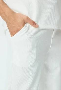 Ensemble plissé t-shirt et pantalon