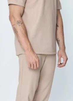 Ensemble plissé t-shirt et pantalon
