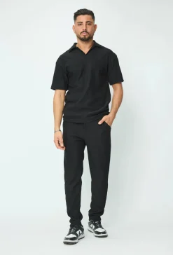 Ensemble plissé t-shirt et pantalon