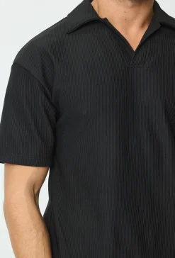 Ensemble plissé t-shirt et pantalon