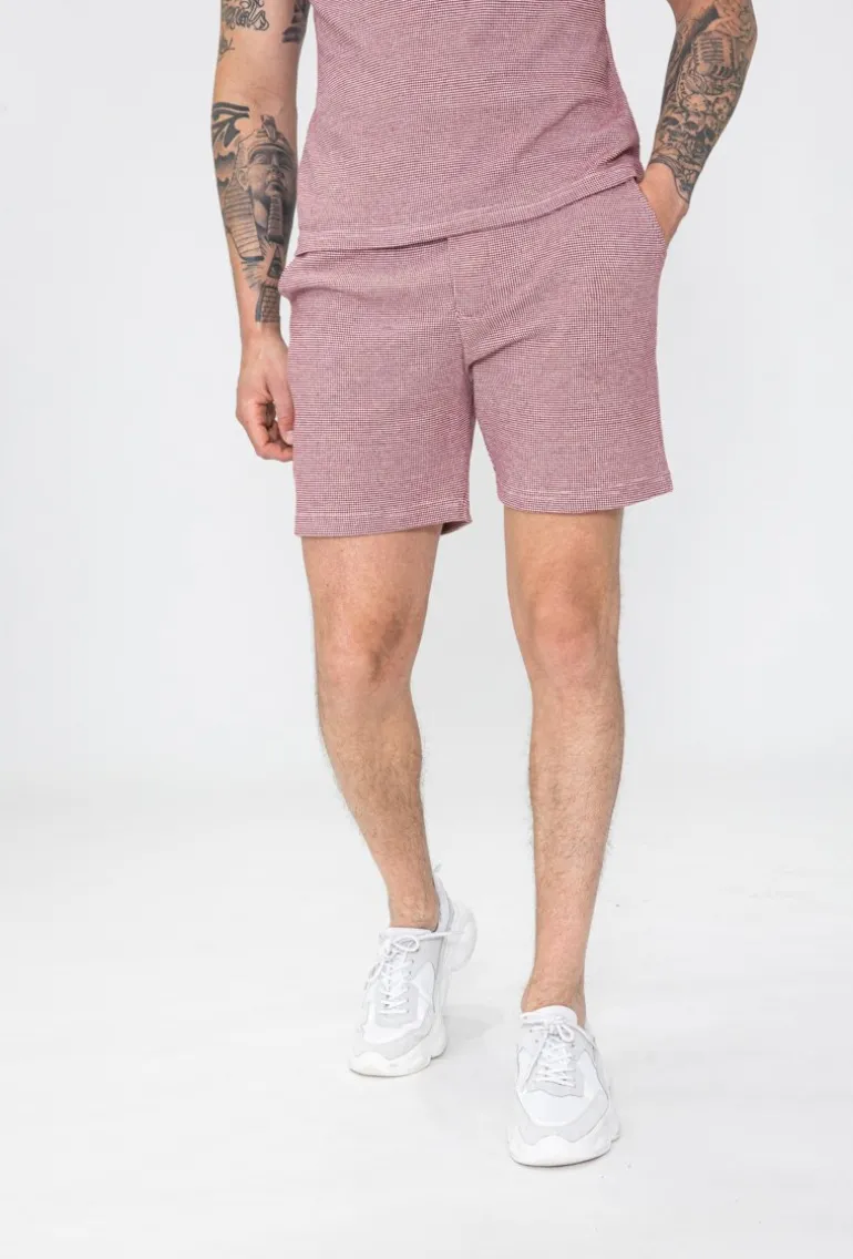 Ensemble polo short maille piquée